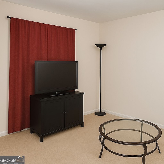 3272 Kingston Rd, Atlanta, GA 30318 - interior space featuring baseboards and light carpet