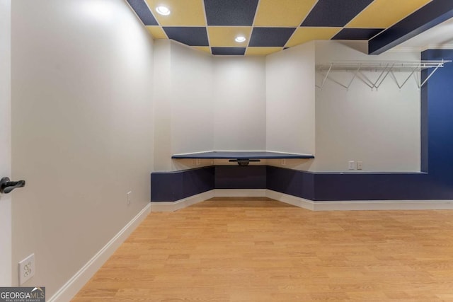 160 Keese Ln, Fair Play, SC 29643 - walk in closet featuring wood finished floors