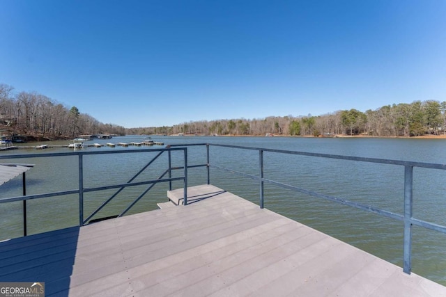 160 Keese Ln, Fair Play, SC 29643 - dock area featuring a water view
