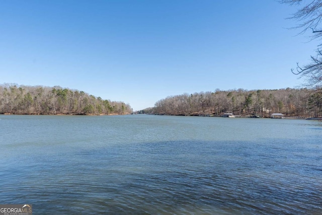 160 Keese Ln, Fair Play, SC 29643 - water view with a wooded view