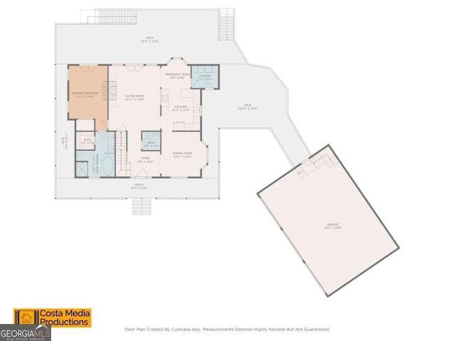 160 Keese Ln, Fair Play, SC 29643 - floor plan