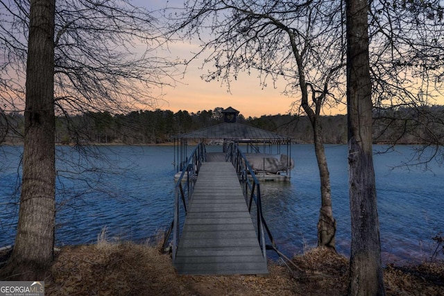 160 Keese Ln, Fair Play, SC 29643 - dock area with a water view