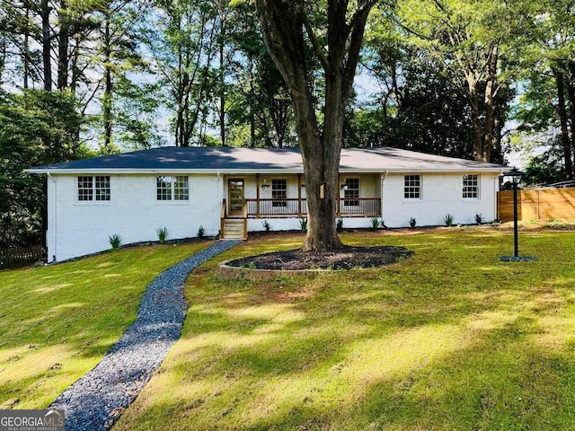 800 Kiowa Dr NE, Marietta, GA 30060 - single story home featuring brick siding