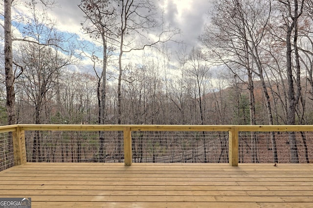 162 Forest Canopy Way, Clayton, GA 30525 - view of wooden terrace