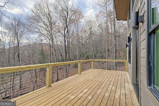 162 Forest Canopy Way, Clayton, GA 30525 - view of deck