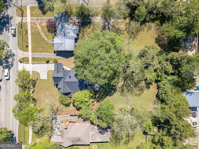 drone / aerial view
