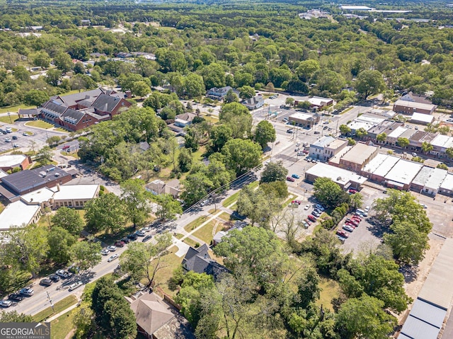 aerial view
