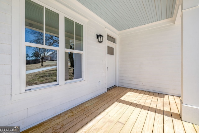 405 Roper Dr, Clarkesville, GA 30523 - deck featuring a porch