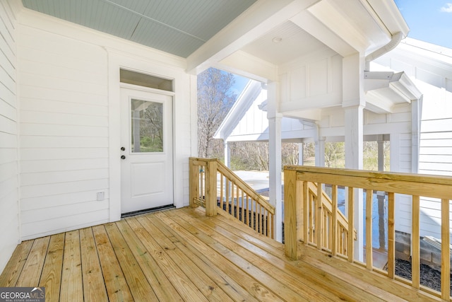 405 Roper Dr, Clarkesville, GA 30523 - view of deck