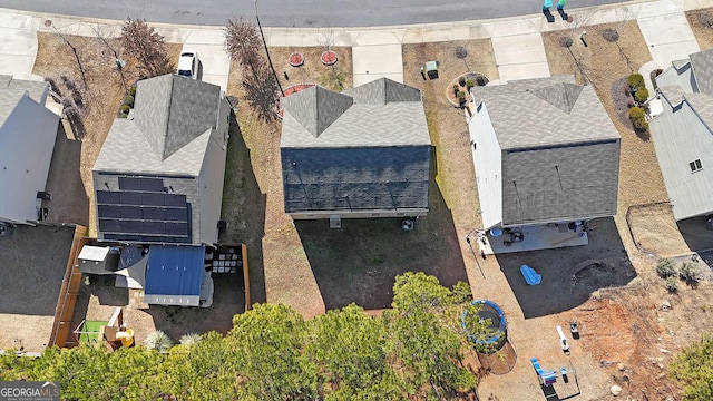 aerial view