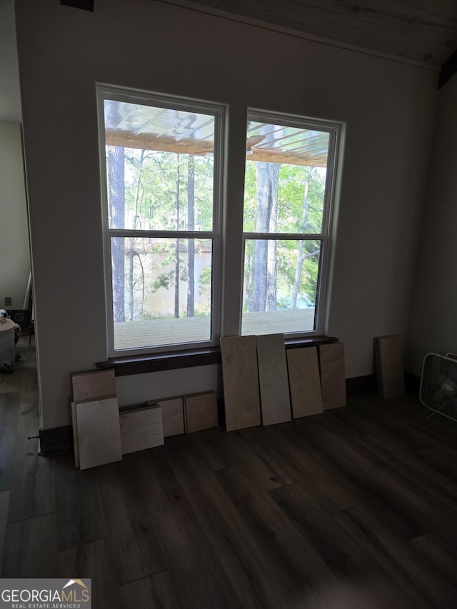 211 Lake Chase Dr N, Griffin, GA 30224 - unfurnished room featuring dark wood-type flooring