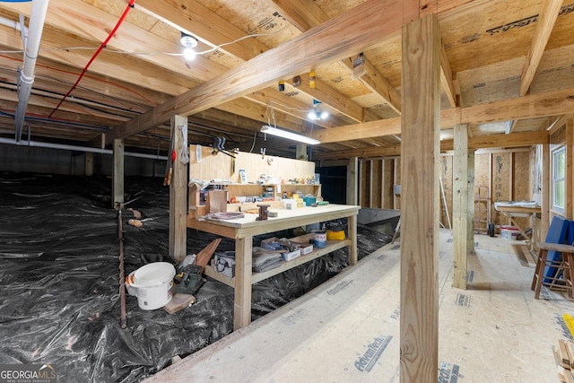 527 Abby, Clayton, GA 30525 - view of below grade area
