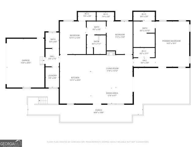 527 Abby, Clayton, GA 30525 - view of room layout