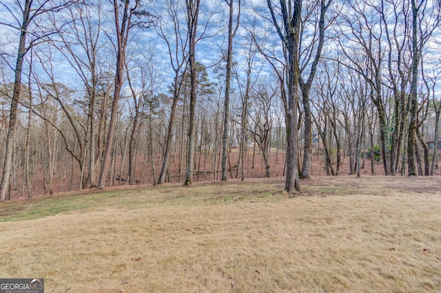 view of yard with an outdoor fire pit