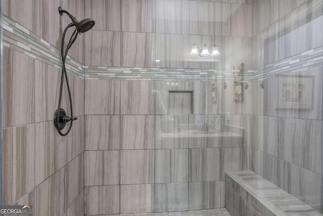 17 Ivy Stone Ct SE, Cartersville, GA 30120 - bathroom featuring a tile shower