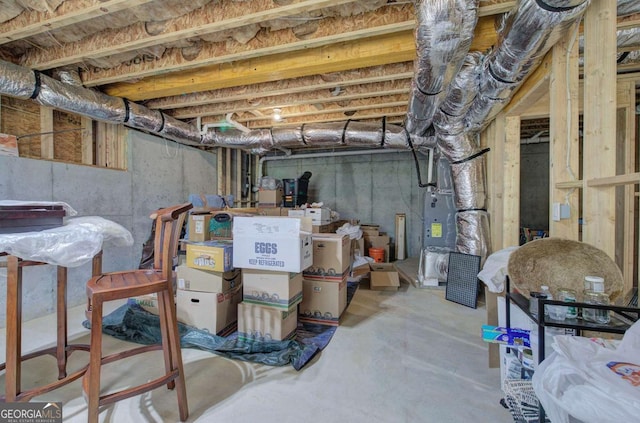 17 Ivy Stone Ct SE, Cartersville, GA 30120 - view of unfinished below grade area