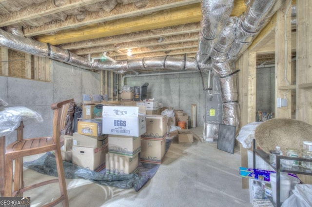 17 Ivy Stone Ct SE, Cartersville, GA 30120 - view of unfinished below grade area