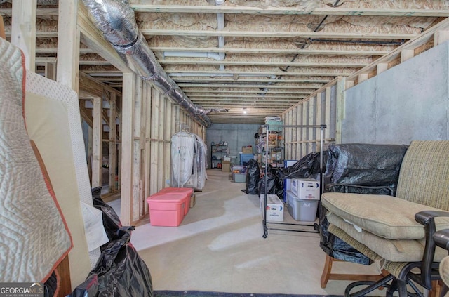17 Ivy Stone Ct SE, Cartersville, GA 30120 - view of unfinished basement