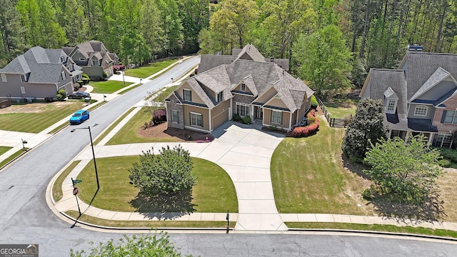 15 Boxelder Ct, Dallas, GA 30132 - drone / aerial view featuring a wooded view