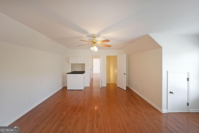 15 Boxelder Ct, Dallas, GA 30132 - bonus room featuring baseboards, a ceiling fan, wood finished floors, and visible vents