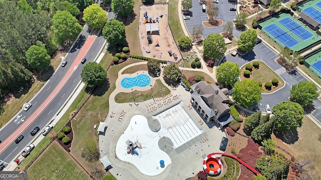 15 Boxelder Ct, Dallas, GA 30132 - bird's eye view