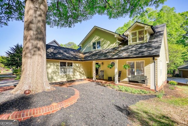 4157 Town Branch Ct SW, Covington, GA 30014 - view of front of property with covered porch