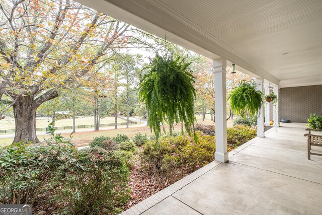 10 Rivermont Dr SW, Rome, GA 30165 - view of patio / terrace featuring covered porch