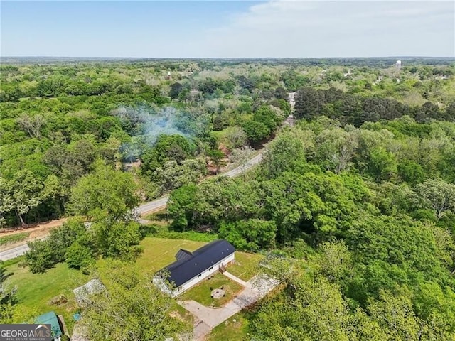 1060 Stephen St, Greensboro, GA 30642 - bird's eye view of a heavily wooded area