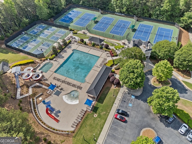 bird's eye view