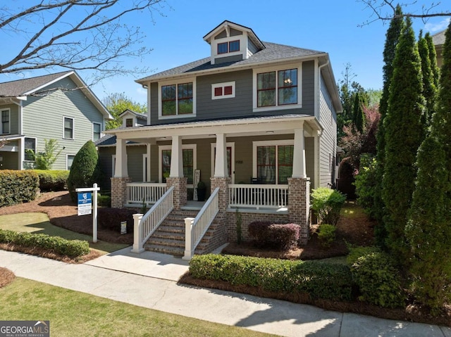 9988 Devonshire St, Douglasville, GA 30135 - traditional style home with a porch