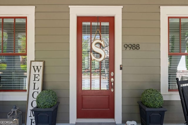 9988 Devonshire St, Douglasville, GA 30135 - view of entrance to property