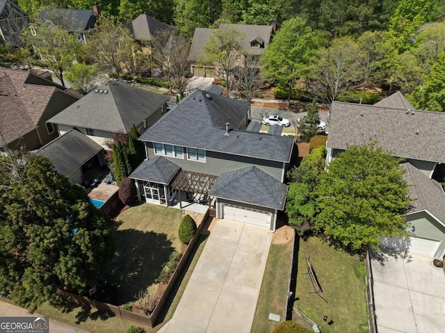 9988 Devonshire St, Douglasville, GA 30135 - aerial view featuring a residential view