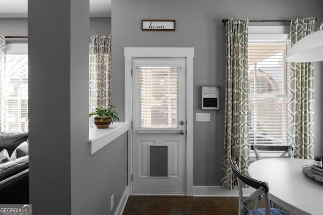 9988 Devonshire St, Douglasville, GA 30135 - doorway with baseboards