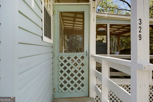 329 Ed King Rd, Blairsville, GA 30512 - view of doorway to property