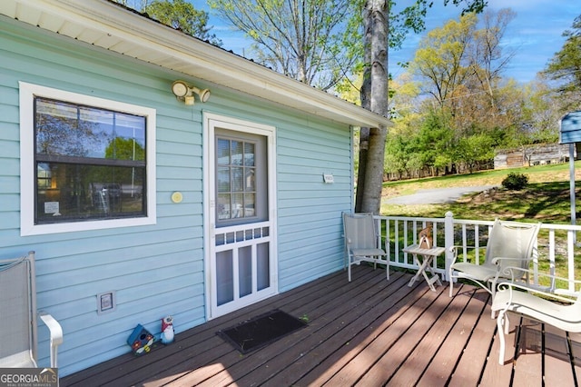 329 Ed King Rd, Blairsville, GA 30512 - view of deck