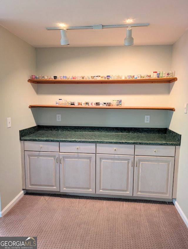 1581 Shetland Pony Ct NW, Suwanee, GA 30024 - bar area with baseboards and carpet floors