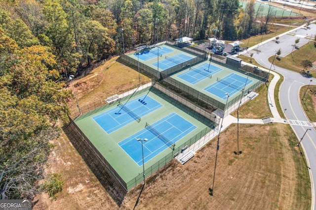 aerial view