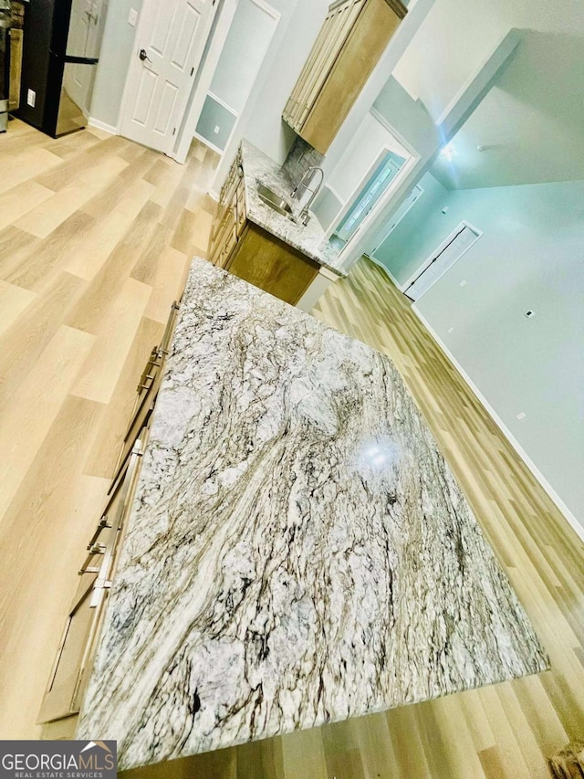 7675 Lanier View Rdg, Cumming, GA 30041 - detailed view of wood finished floors and baseboards
