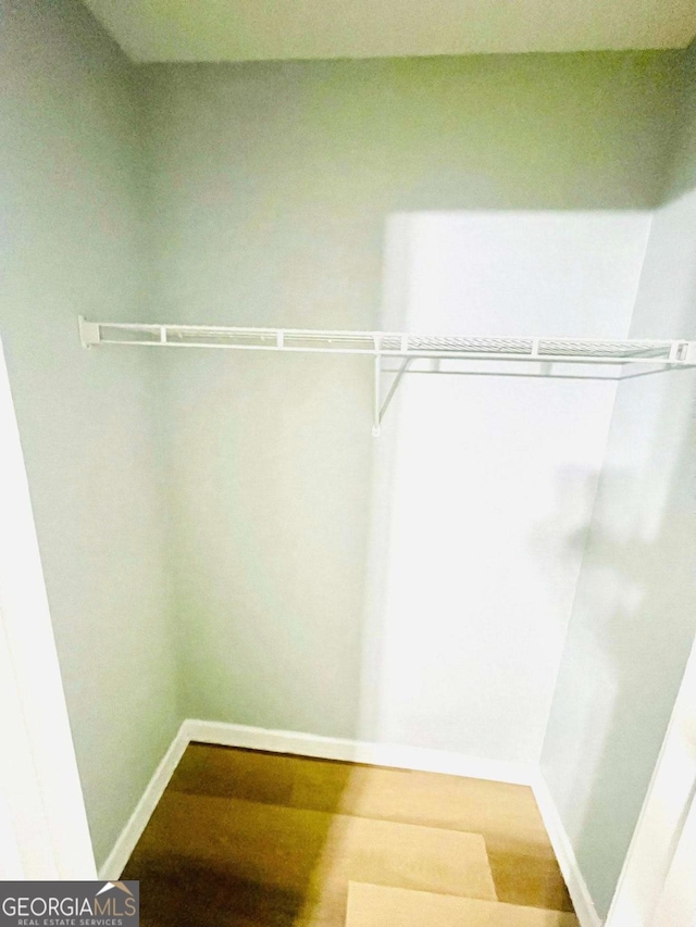 7675 Lanier View Rdg, Cumming, GA 30041 - spacious closet with wood finished floors