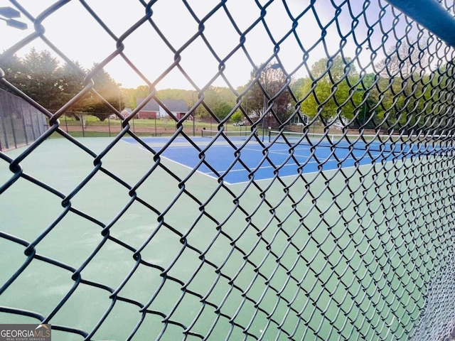 7675 Lanier View Rdg, Cumming, GA 30041 - view of tennis court
