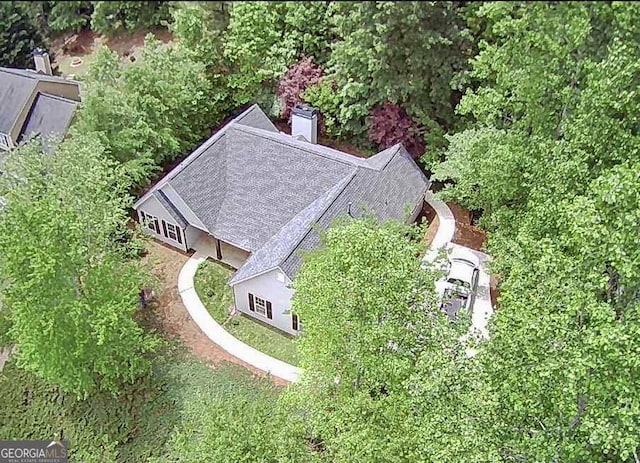 7675 Lanier View Rdg, Cumming, GA 30041 - aerial view of property and surrounding area