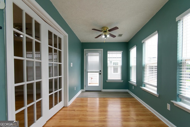 5 Gibson Rd, Newnan, GA 30263 - unfurnished sunroom with french doors