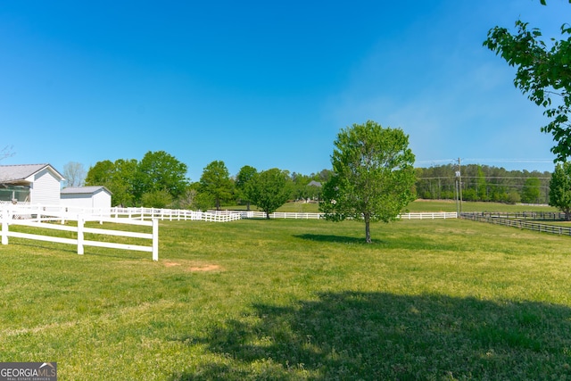 5 Gibson Rd, Newnan, GA 30263 - view of yard with a view of countryside