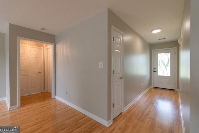 5 Gibson Rd, Newnan, GA 30263 - entrance foyer featuring light wood-style floors and baseboards