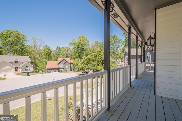 1331 Windage Ct SW, Marietta, GA 30008 - wooden deck featuring a residential view