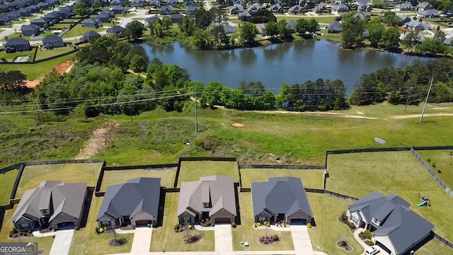906 Abingdon Cv, Bonaire, GA 31005 - aerial view of residential area featuring a nearby body of water