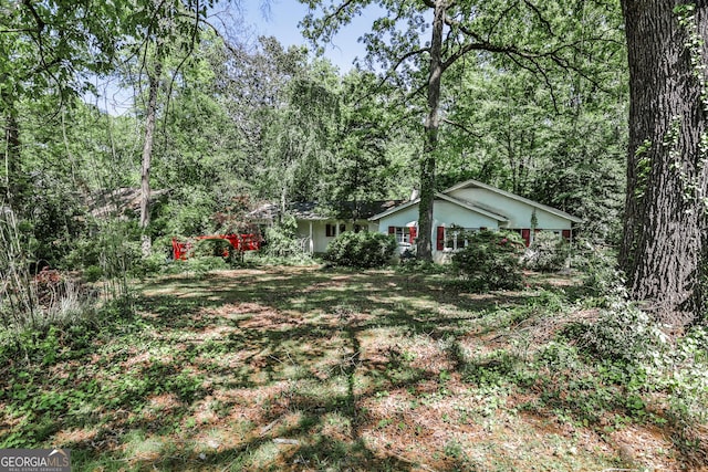 1164 Oldfield Rd, Decatur, GA 30030 - view of yard featuring a view of trees