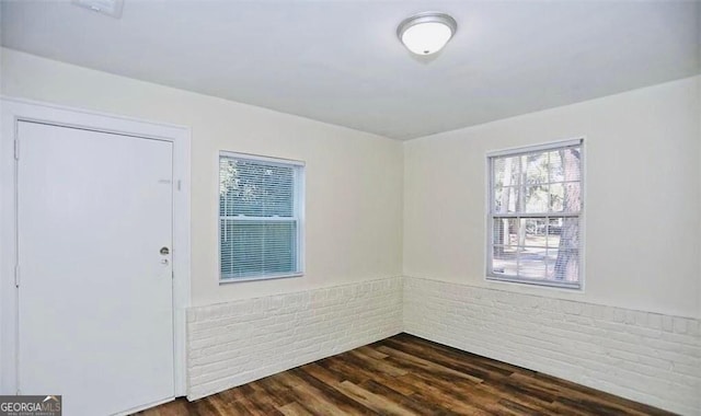 8524 Vining Way, Savannah, GA 31406 - empty room with dark wood-style floors