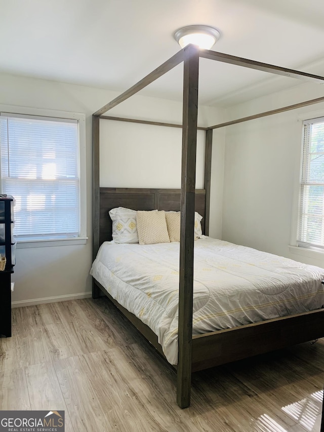 8524 Vining Way, Savannah, GA 31406 - bedroom with light wood-style flooring
