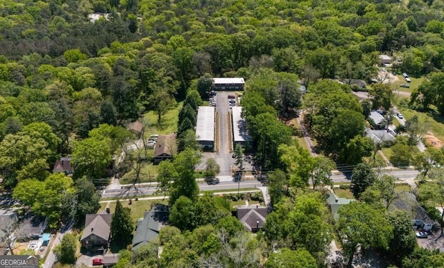 305 Stonecliff Ct, Stone Mountain, GA 30083 - aerial overview of property's location featuring a forest